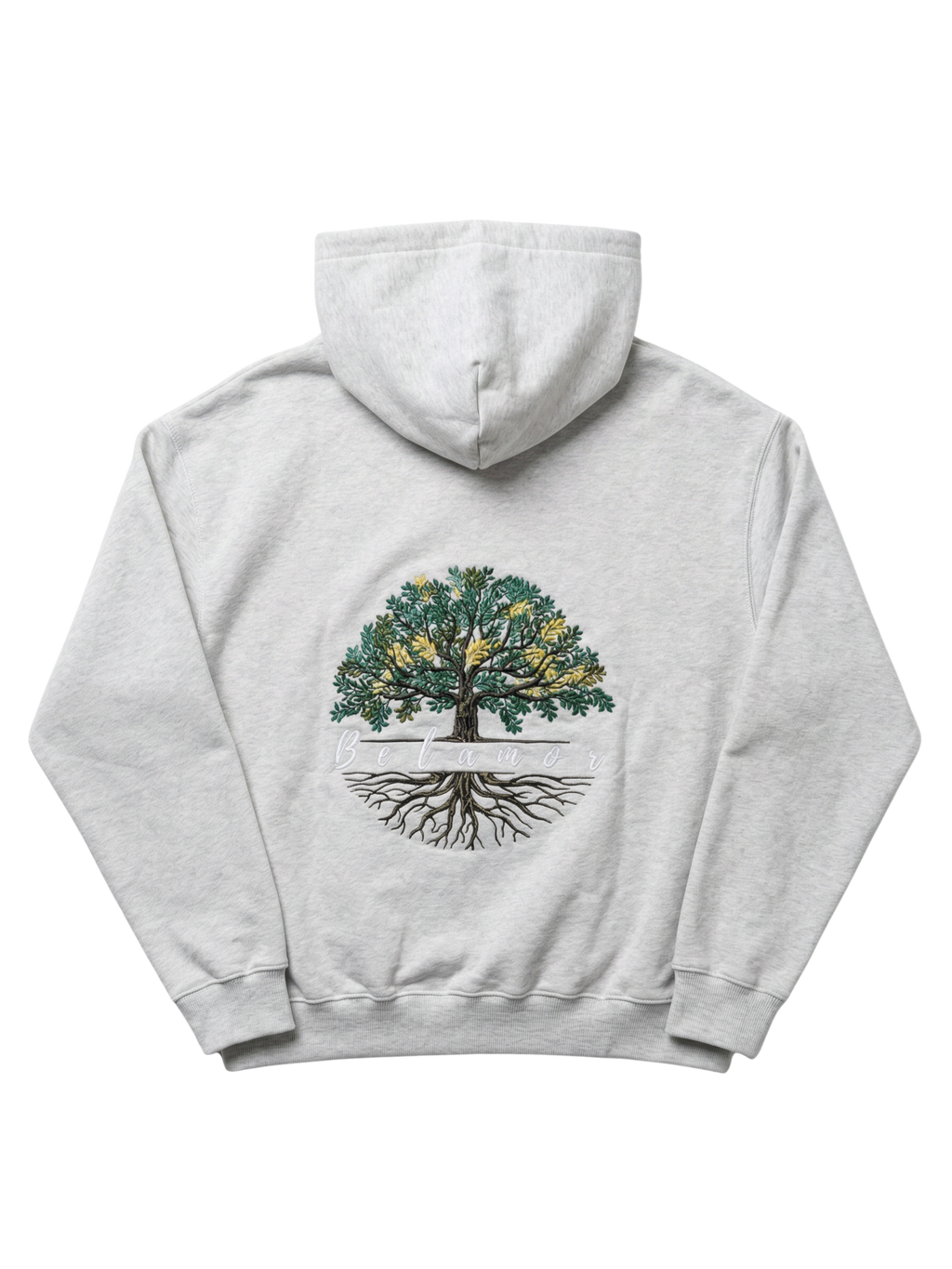 Tree Embroidery Hoodie Belamor