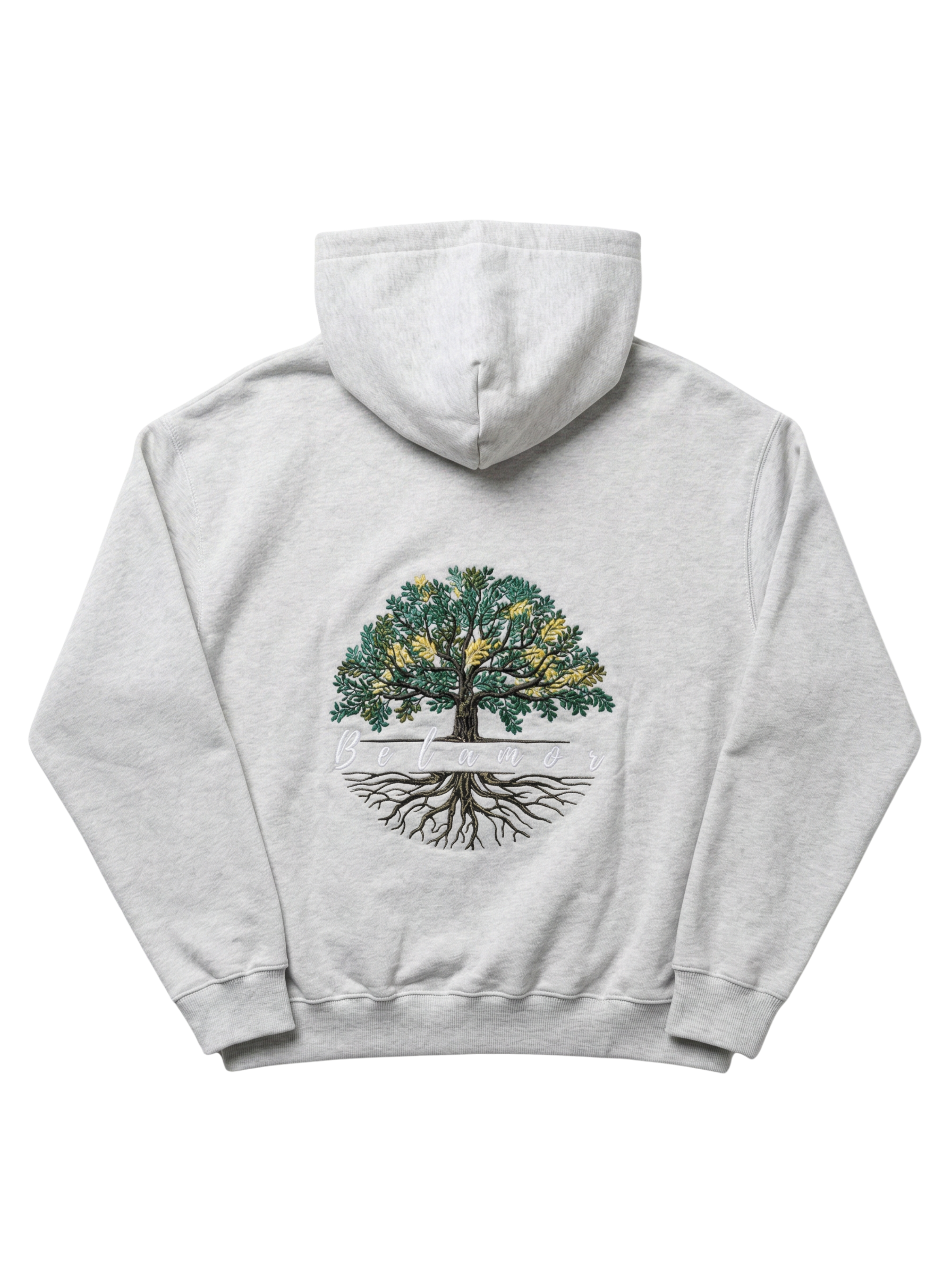 Tree Embroidery Hoodie Belamor