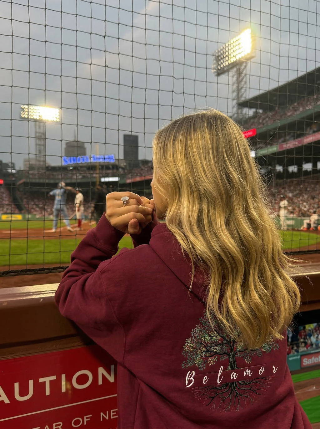 Tree Embroidery Hoodie Belamor